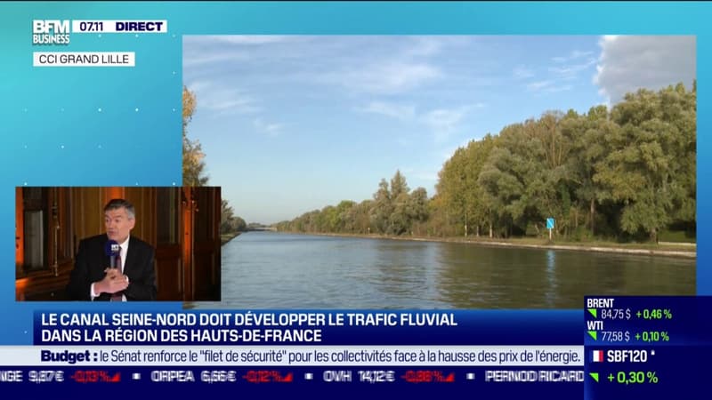Le Canal Seine-Nord doit développer le trafic fluvial dans la région des Hauts-de-France