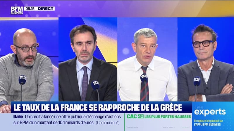 Les Experts : Le taux de la France de rapproche de la Grèce -25/11