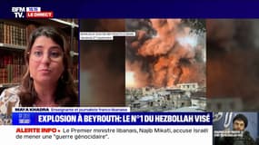 Frappes israéliennes au Liban: “C’est une guerre qu’ils n’ont pas demandée. Les Libanais demandent la paix”, assure Maya Khadra (enseignante et journaliste franco-libanaise)