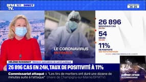 26 896 cas en 24h, taux de positivité à 11% - 11/10