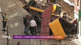 Lisbonne : le déraillement du funiculaire fait 16 morts 
