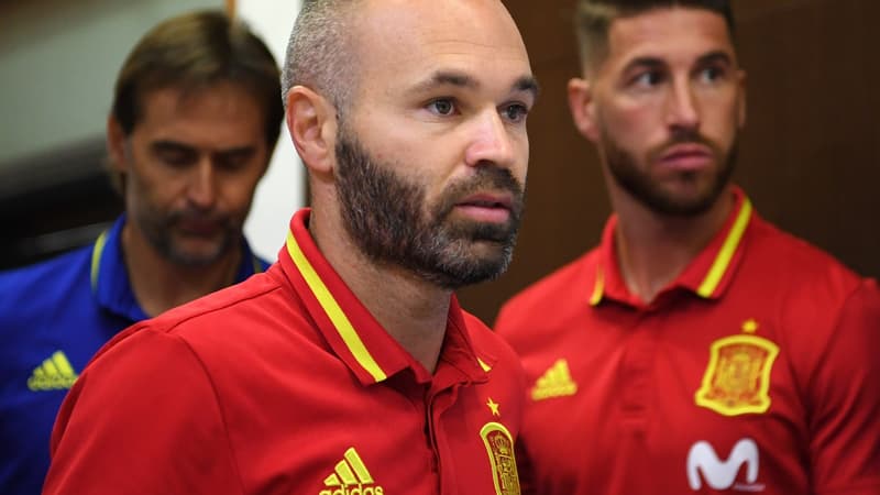 Andrés Iniesta et Sergio Ramos