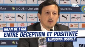 OM: Longoria entre "ambitions déçues" et "tendance actuelle positive"