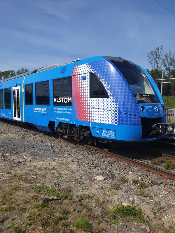 Le train à hydrogène iLint d'Alstom