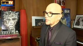 Pascal Obispo au micro de BFMTV