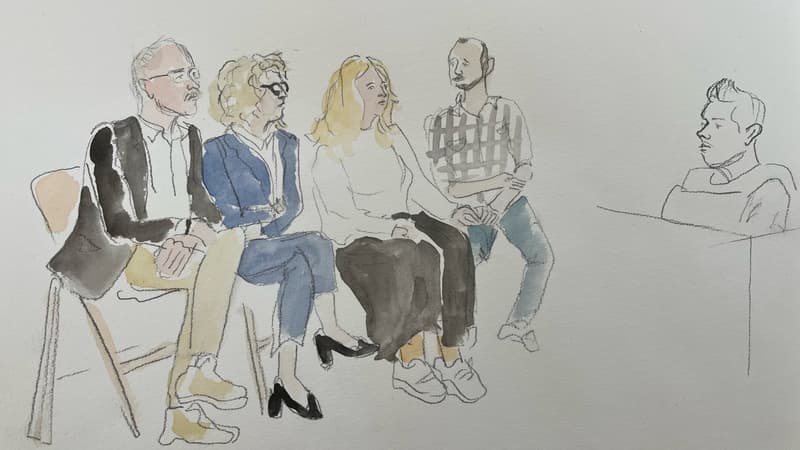 Jonathann Daval à nouveau devant la justice pour dénonciation calomnieuse envers son ex-belle-famille, le 10 avril 2024.