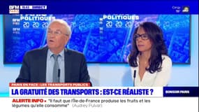 Gratuité des transports en Île-de-France: pour Audrey Pulvar, candidate PS, cette mesure n'entraîne pas de paupérisation 