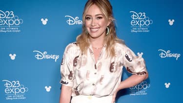 Hilary Duff lors la convention D23 de Disney, le 23 août 2019 en Californie