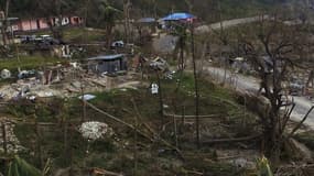 Après le passage de Matthew, les habitations sont méconnaissables en Haïti.