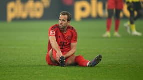 Harry Kane blessé lors de Bayern-Dortmund, le 30 novembre 2024.