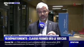 Laurent Wauquiez: "Il semblerait que sur Lyon et le Rhône, on puisse avoir un doublement des doses" de vaccins