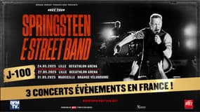 J-100 Bruce Springsteen and The E Street Band en France pour 3 concerts évènements