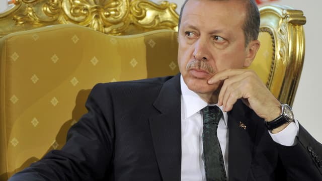 Erdogan à Tunis, le 6 juin 2013.