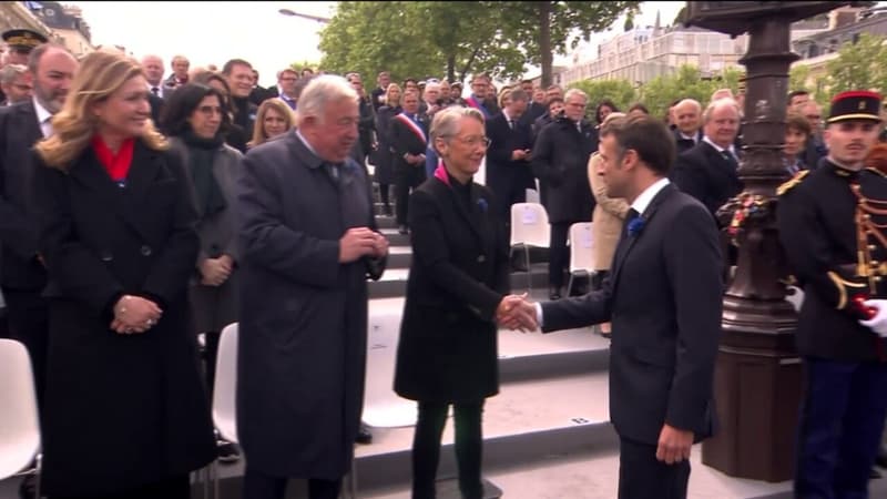8-Mai: Emmanuel Macron salue les autorités politiques et militaires
