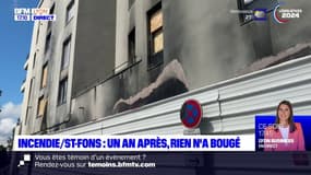 Incendie à Saint-Fons: un an après, rien n'a bougé 