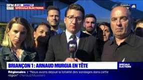Paca: Arnaud Murgia, candidat LR aux départementales Briançon 1, se félicite du "score exceptionnel" de Renaud Muselier 