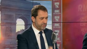 Christophe Castaner sur BFMTV et RMC le 29 janvier. 