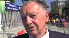 Football / Aulas : "Les Bleus sont investis d'une mission" 04/07