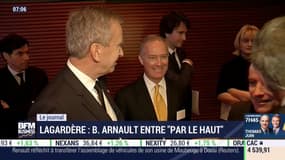 Bernard Arnault entre "par le haut" au capital de la holding personnelle d'Arnaud Lagardère