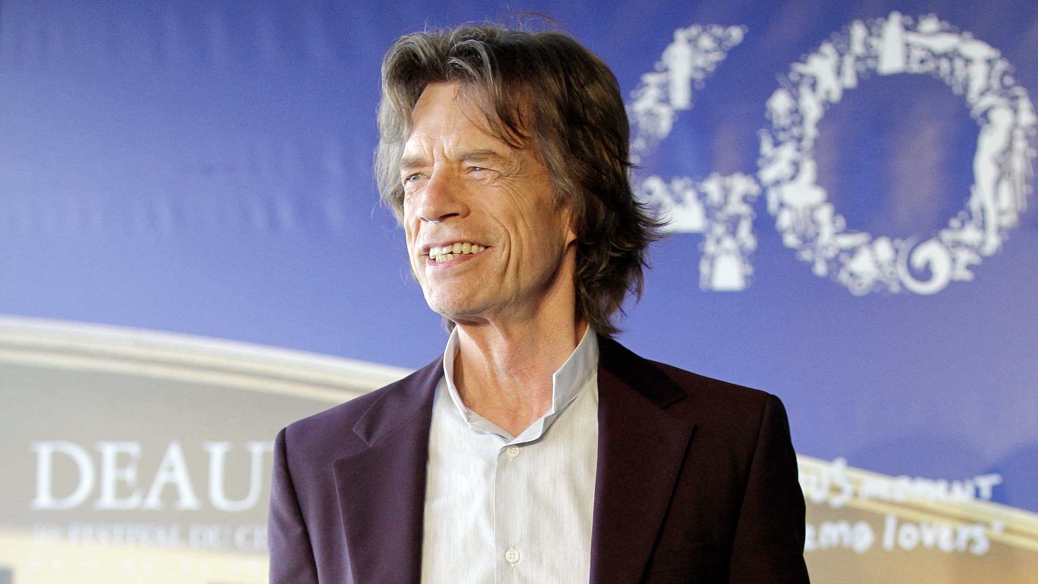 Mike Jagger sur le tapis rouge du 40e festival de Deauville (Calvados) le 12 septembre 2014, pour présenter le film "Get on up". Mike Jagger sur le tapis rouge du 40e festival de Deauville (Calvados) le 12 septembre 2014, pour présenter le film "Get on up".