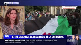 Story 1 : rassemblement pro-Palestine à La Sorbonne - 29/04