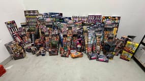 Plusieurs kilos d'artifices ont été saisis à la frontière franco-allemande.