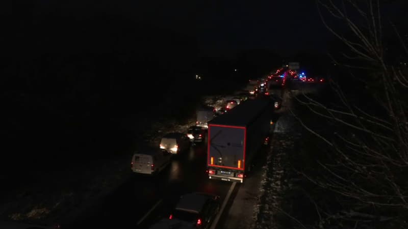 Île-de-France: la N104 intérieure coupée après un accident au niveau de Saint-Michel-sur-Orge