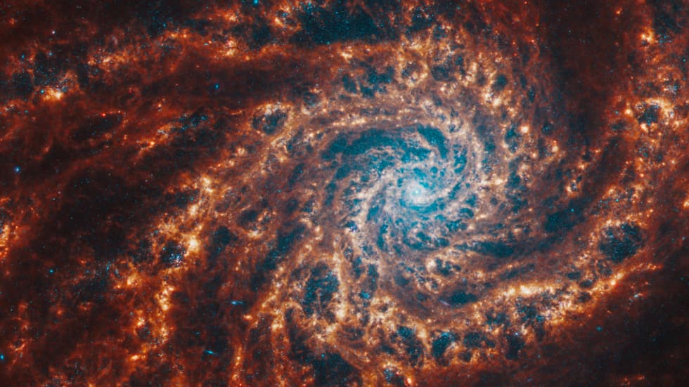 La galaxie spirale NGC 4254