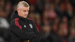 Ole Gunnar Solskjaer lors de la défaite de United face à Liverpool, le 24 octobre 2021.
