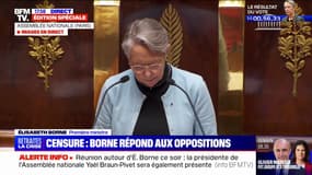 Elisabeth Borne: "Le mutisme de l'extrême droite ne trompe personne"