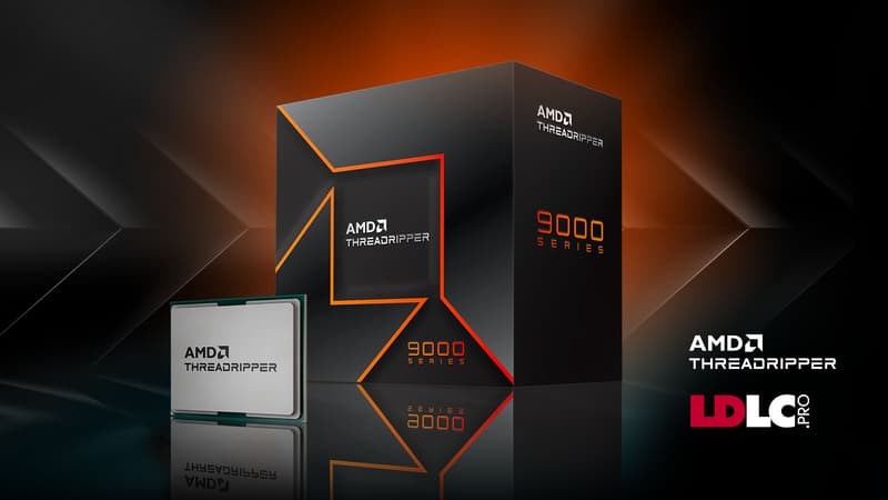 Processeur AMD Ryzen" Threadripper" : la puissance au service des développeurs IA et des monteurs vidéo