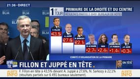 Primaire de la droite : Le Maire, "Je voterai pour Fillon au second tour de la primaire"