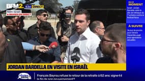 Jordan Bardella en visite en Israël : "C'est important pour nous d'être là"