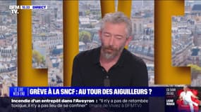 Grève SNCF: "Il n'y a pas eu de nouvelle discussion avec la direction", explique Romain Pitelet (secrétaire général adjoint de la CGT Cheminots)