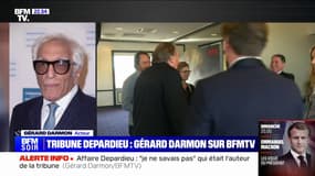 Tribune en soutien à Gérard Depardieu: "Je ne connais pas Depardieu, on n'est pas amis" déclare Gérard Darmon