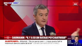 Attaque à Paris: "Aujourd'hui, il faudrait sans doute faire une injonction administrative", affirme Gérald Darmanin