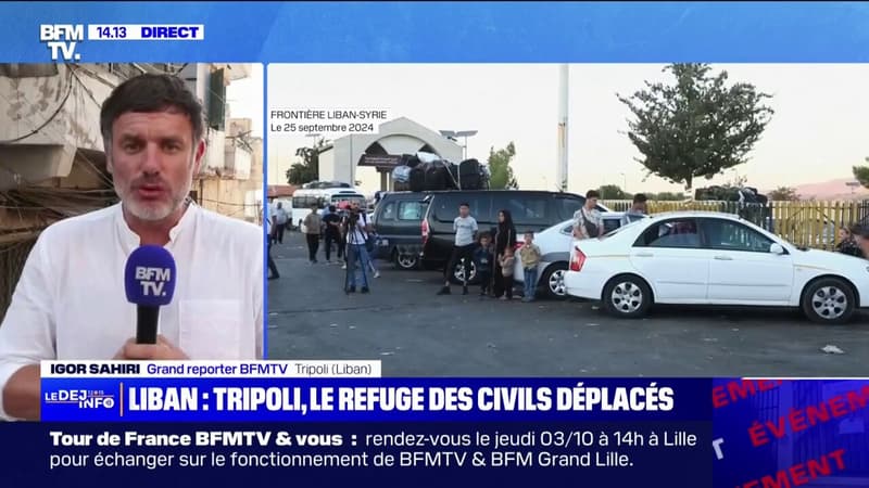 Liban: à Tripoli, dans le nord du pays, de nombreux habitants du sud viennent trouver refuge