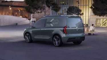 Le concept du futur Kangoo dévoilé l'an dernier.