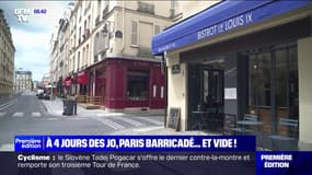 JO 2024: les images du cœur de Paris presque vide à quelques jours de la cérémonie d'ouverture
