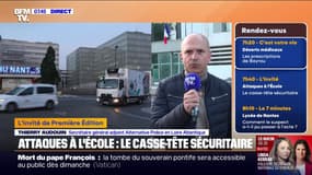 Attaque mortelle dans un lycée de Nantes: "Au début de sa garde à vue il était plutôt mutique", explique Thierry Audouin (Alternative Police)
