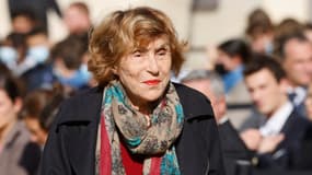 Édith Cresson à Paris, le 15 octobre 2021. (Photo d'archive)