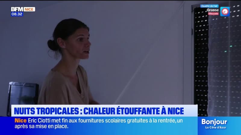 27 à 29 degrés durant la nuit... Difficile de trouver le sommeil pour ces Niçois !