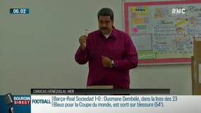  Réélection de Nicolas Maduro au Venezuela: "Il devra gérer les pénuries dans un pays asphyxié"