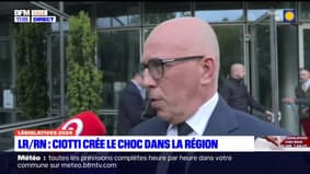Les élus LR du Nord-Pas-de-Calais s'opposent à l'alliance LR-RN souhaité par Éric Ciotti, président des Républicains