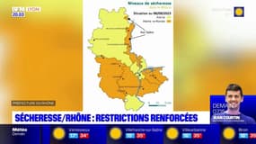 Sécheresse dans le Rhône : les restrictions sont renforcées