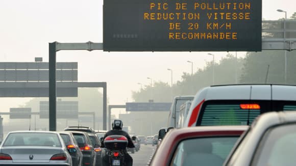 Pour faire face à la pollution, les autorités avaient mis en place la circulation alternée.