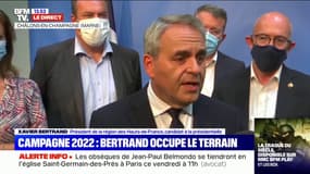 Campagne 2022: Xavier Bertrand souhaite "que les élus aient davantage de responsabilités"