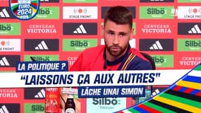 "Laissons la politique aux autres", le message assumé d'Unai Simon