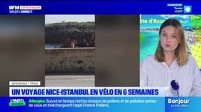 L'histoire du jour avec @ValentineBrvt : un voyage Nice-Istanbul en vélo en 6 semaines