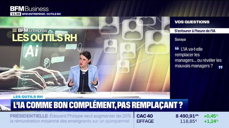 BFM Entreprise - Outils RH - Savoir s'entourer à l'heure de l'IA - Mardi 25 août